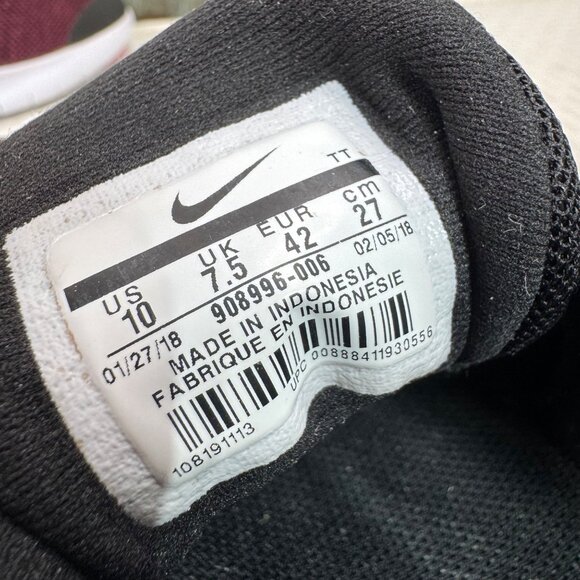 Nike Flex Experience RN 7 Womens Size 10 Black & Pink Mesh Running Shoes - Picture 6 of 9